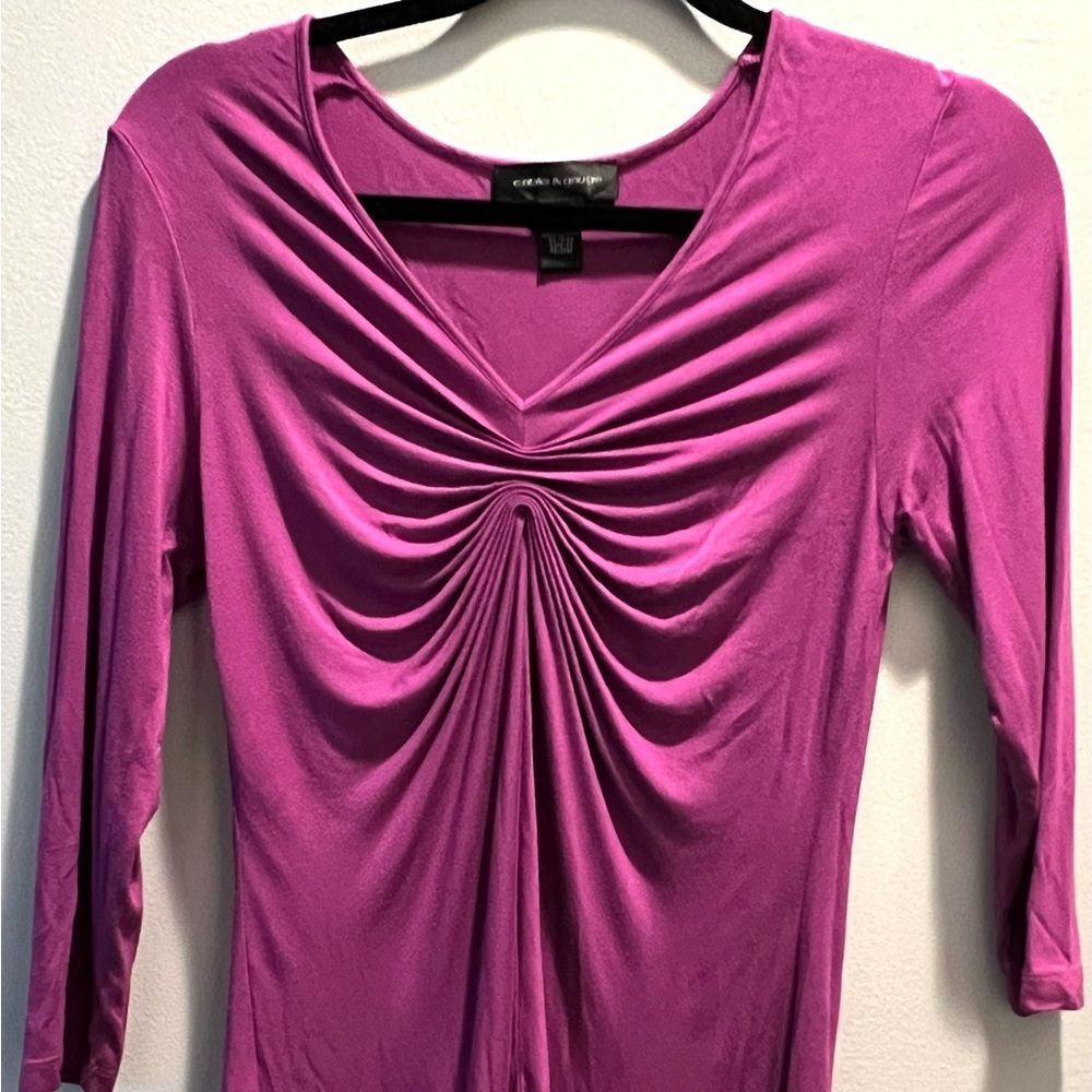 Cable and Guage Purple Top Size Small